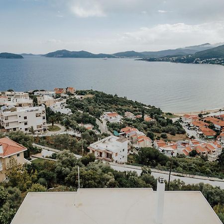 Mimoza'S Sea View Apartment Palaiontsiflikion Bagian luar foto