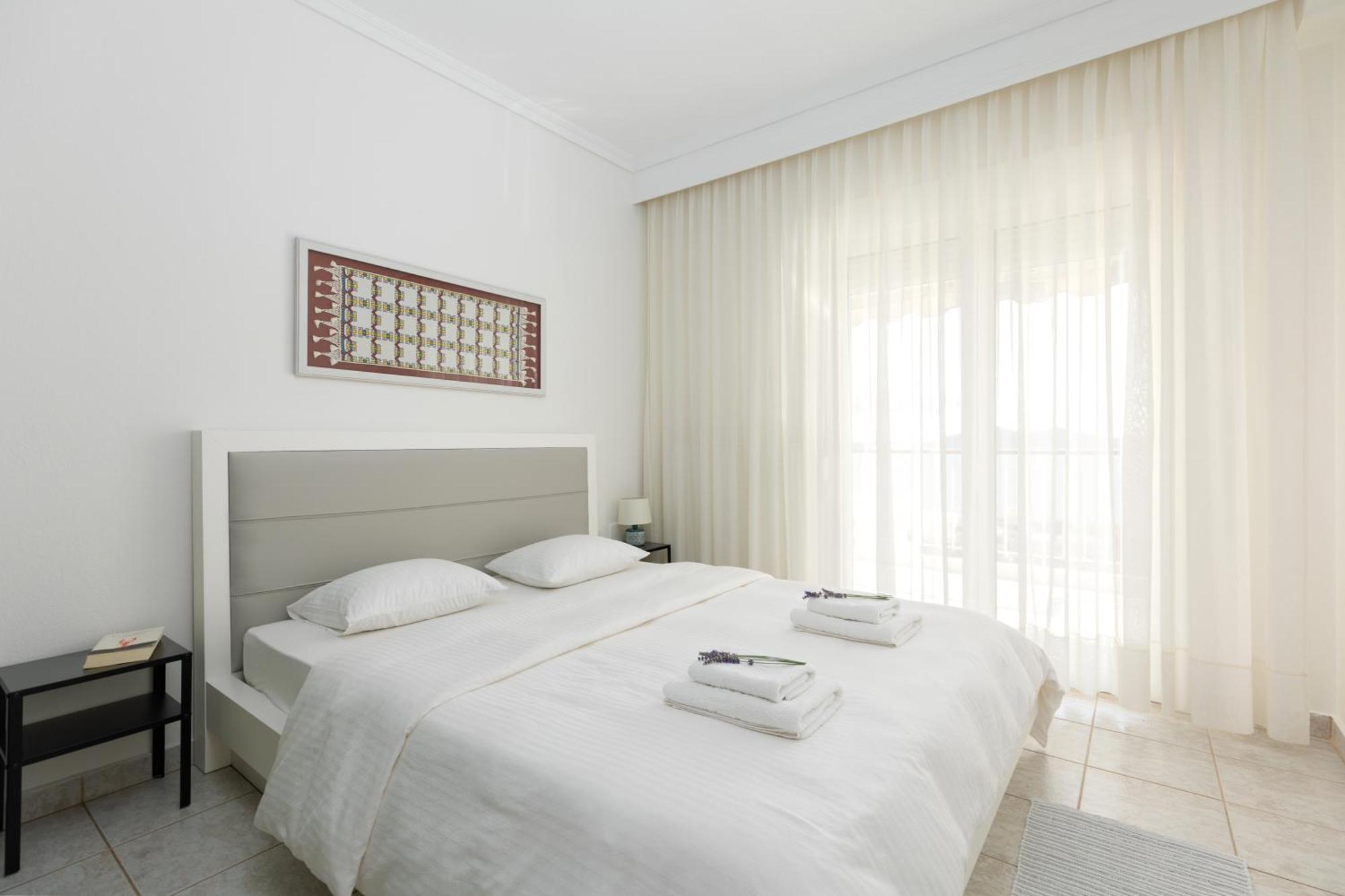Mimoza'S Sea View Apartment Palaiontsiflikion Bagian luar foto