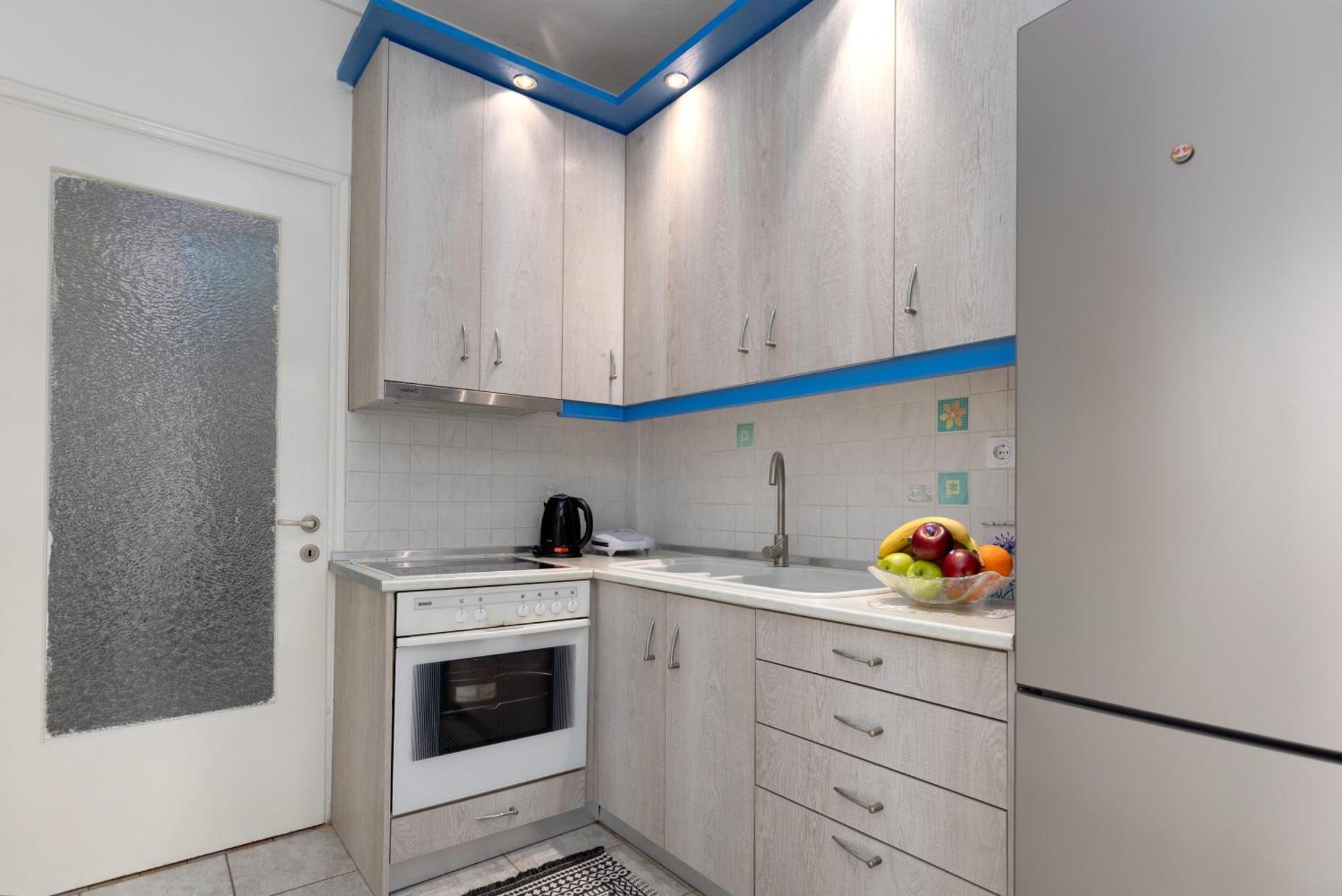 Mimoza'S Sea View Apartment Palaiontsiflikion Bagian luar foto